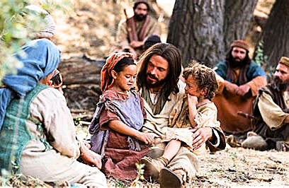 Jesus loves to be with little children and those like them - Children & other Least Among You