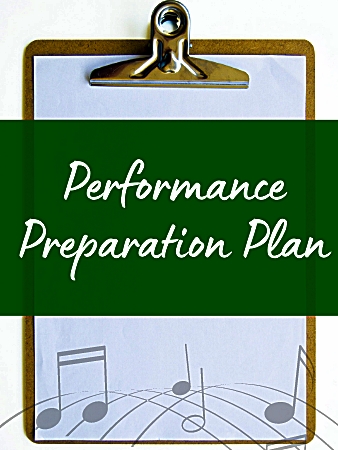 Checklists for Pre-Performance and Performance Preparation - Spirit Music Meet-Ups