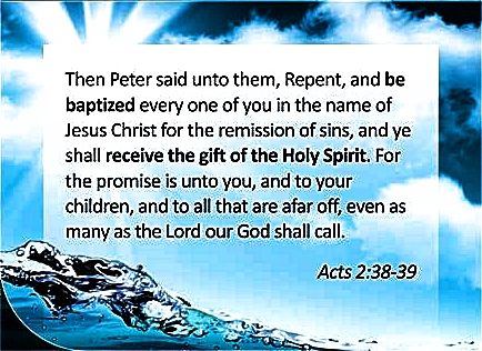 Our obedient-response to the Church Age's gospel sermon is Water-Baptism for Spirit-Baptism