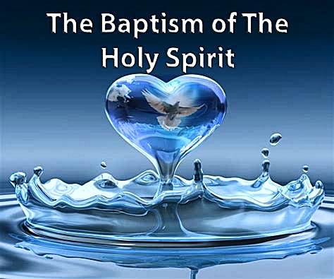 One Baptism - Immersed in water for the Gift of immersion or filling by the Spirit