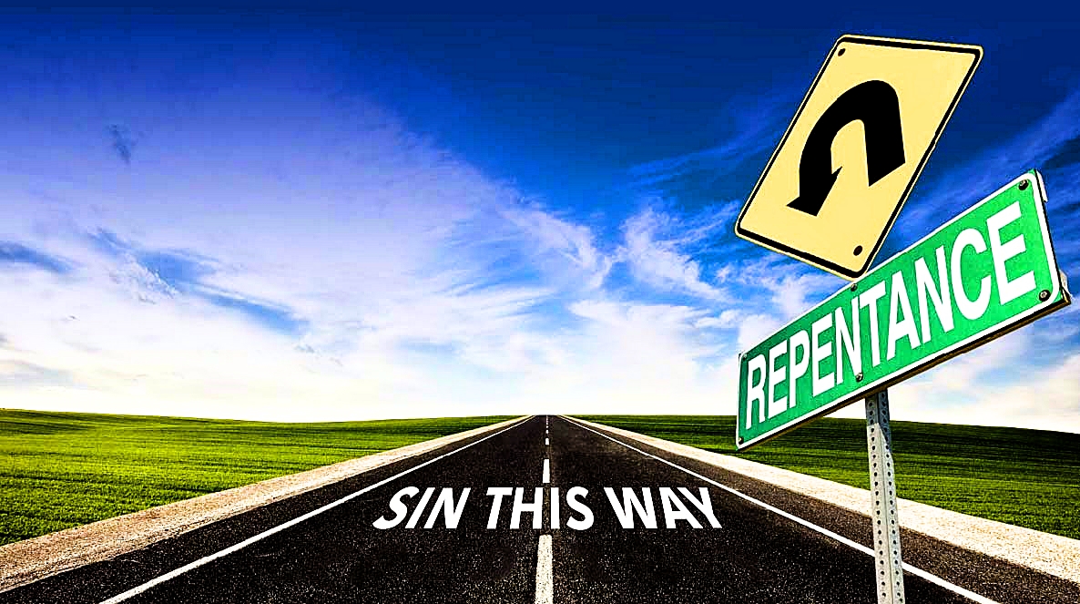 Repent by turning around - Surrender Control to the Lord